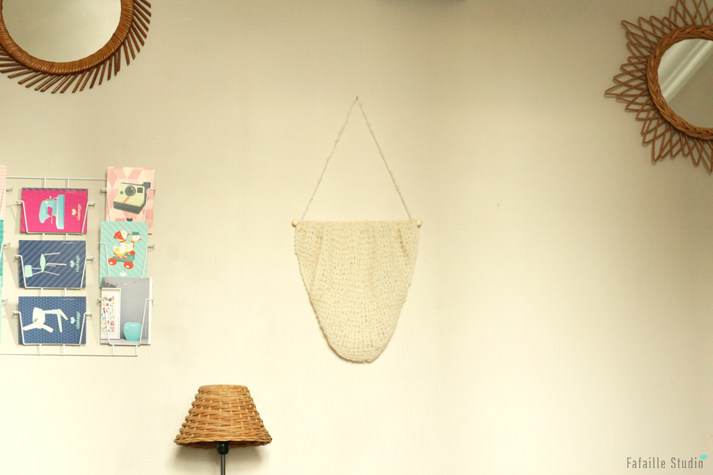 Tuto du trendy mural tricoté en laine alpaca silk