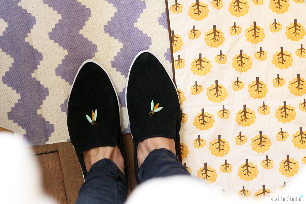 DIY customisation de chaussures