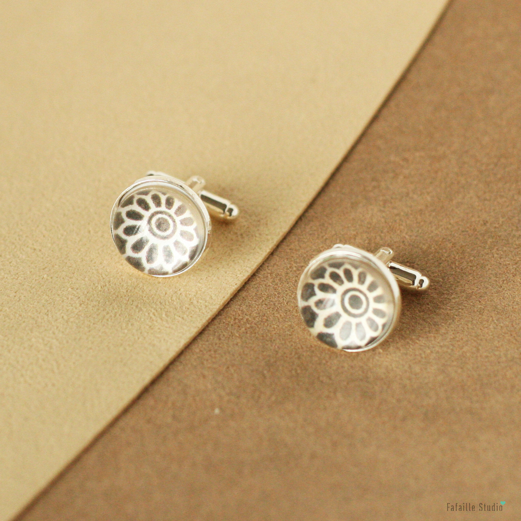 DIY boutons de manchette personnalisés
