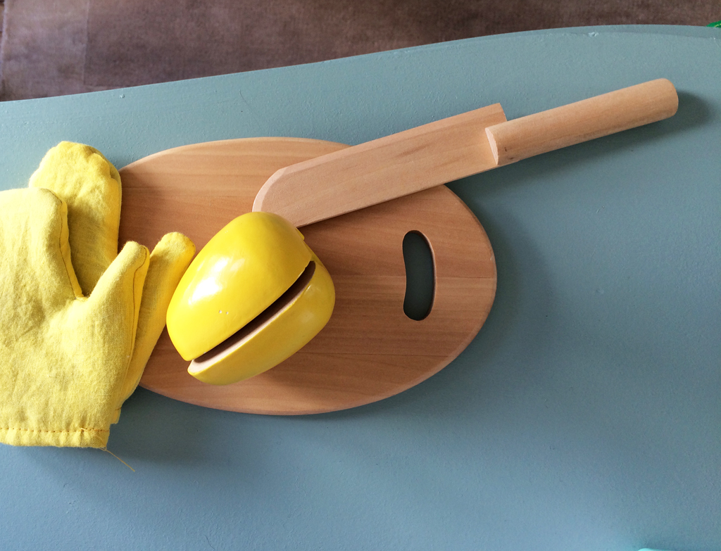 Cuisinière Montessori en bois
