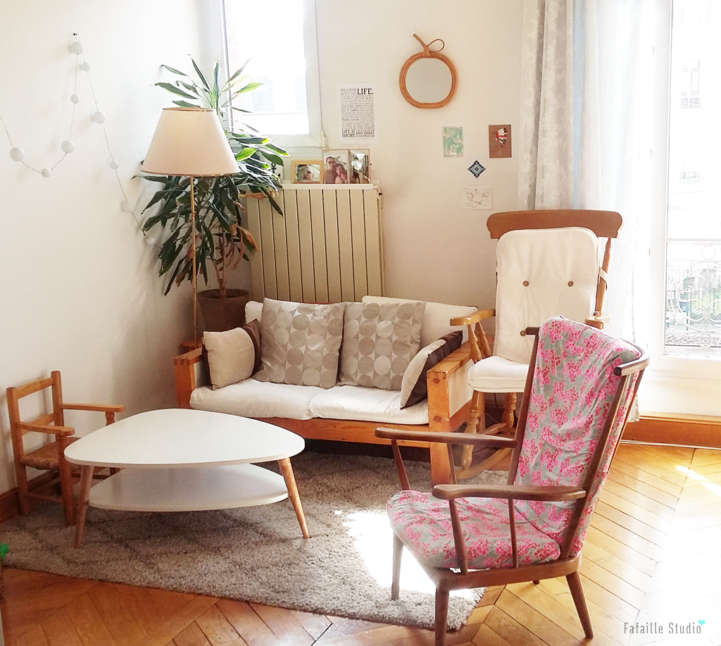 Petit salon vintage