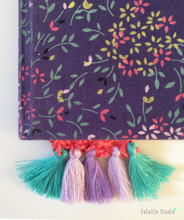 DIY marque-page tricoté