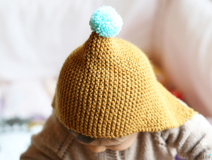 Tricot Le Beguin Moutarde En Baby Alpaga Fafaille Studio