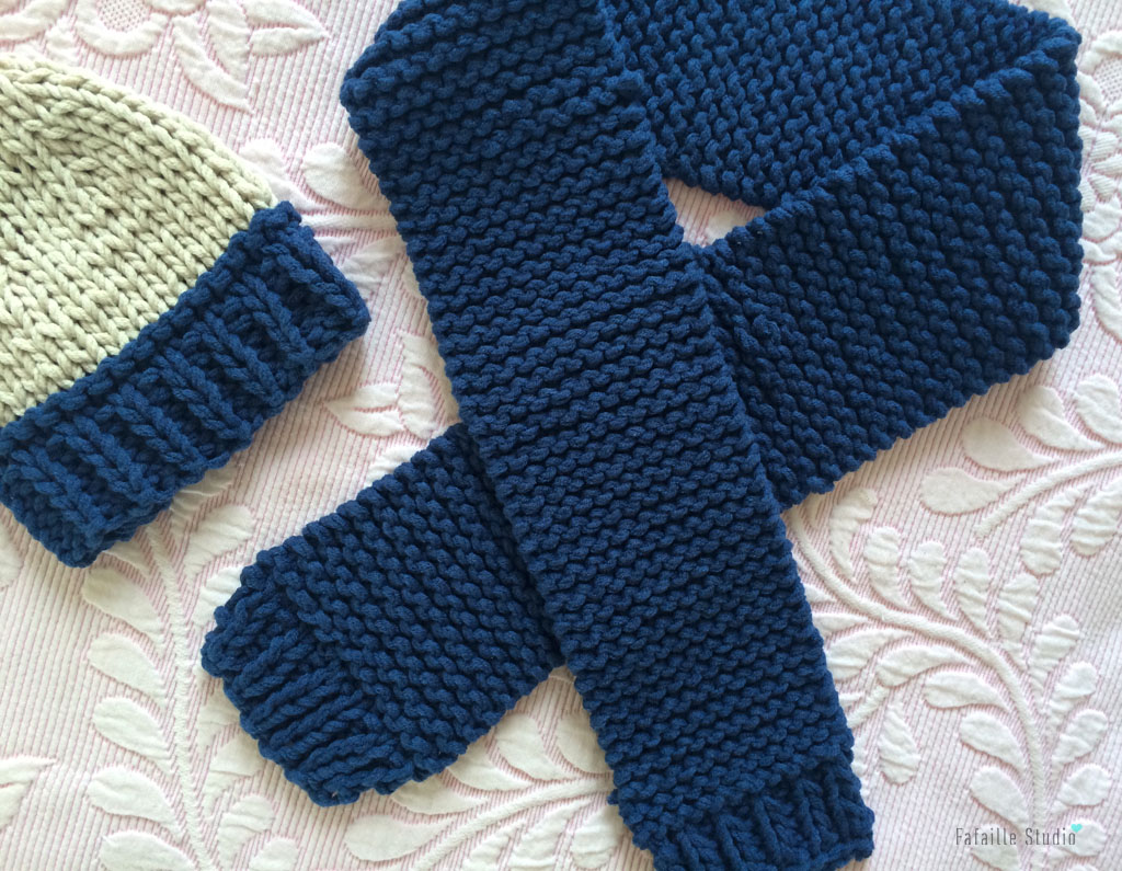 tricoter echarpe bebe
